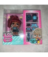 L.O.L. Surprise Hair Hair Hair Fashion Doll w Accessories Style Me Aubur... - £11.95 GBP