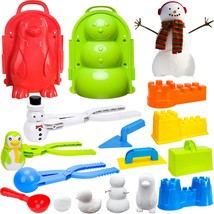 Snowball Makers For Kids,Snow Toys For Kids Ages 3-4-8-10-12, Winter Outdoor Sno - £36.58 GBP