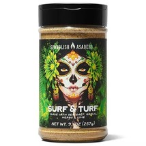 Spanglish Asadero Surf &amp; Turf Seasoning Garlic Sea Salt Lime Herbs 9.1 O... - $15.83
