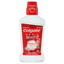 Colgate Optic White Mouthwash 500mL with Optic Brightener - $70.93