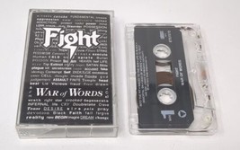 Fight War Of Words Cassette Tape Rob Halford Vocals Heavy Metal Thrash T... - $9.89