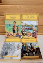 Lot of 4 Classic Books PB Pinocchio White Fang Treasure Island 2011 Dalmatian - £7.86 GBP