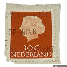 Netherlands Stamp 30c Queen Juliana Issued 1953 Canceled Ungraded Single - £5.49 GBP