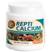 Zoo Med Repti Calcium Supplement without D3 90 oz (9 x 3 oz) Zoo Med Rep... - £39.56 GBP