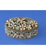 Treasure Box-Jeweled Flower Trinket Box - €17,22 EUR