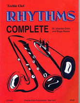 Rhythms Complete for Treble Clef by Dr. Charles Colin and Bugs Bower (CC1608) - £10.36 GBP