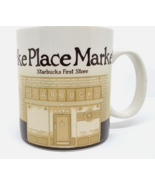 2011 STARBUCKS Coffee Cup Mug PIKE PLACE MARKET Seattle Washington 1st S... - £14.25 GBP