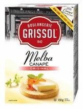 12 X Boulangerie Grissol Melba Canape Original Crackers 150g Each;Free S... - £40.49 GBP