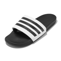 adidas Adilette Comfort Cloud White Core Black Men Unisex Casual Sandal ... - $28.47+