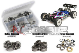 RCScrewZ Metal Shielded Bearings los114b for Losi 8ight XE/Elite #TLR03022/04008 - £39.09 GBP