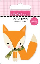 One Fall Day Bella-Pops 3D Stickers-Sweater Weather BB2809 - £13.22 GBP