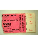 Quiet Riot Concert Ticket Stub Aug. 23, 1984 Little Rock, Ark. - £23.36 GBP