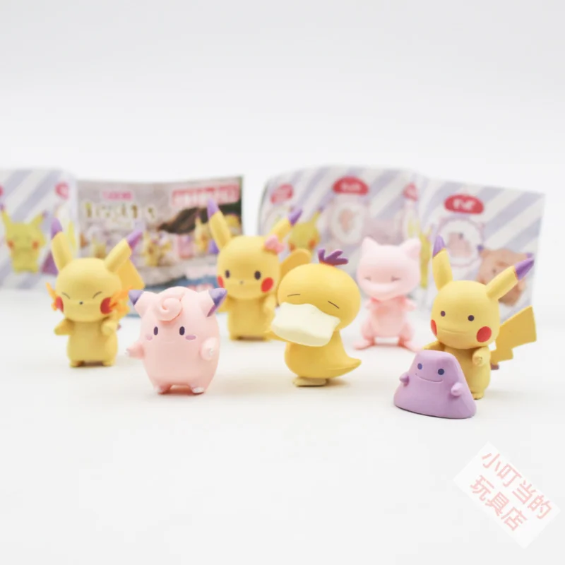 Jigglypuff mewtwo psyduck pikachu ditto model anime figures favorites collect ornaments thumb200