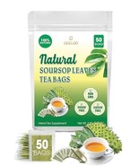 Organic 50 Premium Soursop Graviola Leaf Tea Bags, 100% Natural from Sou... - $16.82