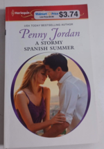 a stormy spanish summer by penny jordan harlequin novel fiction paperback good - £4.78 GBP