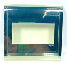 Legrand 4&quot;x4&quot; Cover Plate Glossy Silver Finish - $8.89