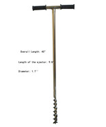 1 PC Stainless Steel Soil Sampler Probe  1.7&#39;&#39; Dia for Loosen Soil Tool - $106.13 CAD