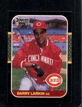 1987 Donruss #492 Barry Larkin Nm (Rc) Reds Hof - £7.68 GBP