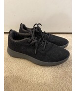 Allbirds Women’s 8 Mizzle Wool Runners Sneakers Black Washable Merino WR W8 - $940.64 MXN
