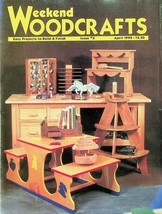 Weekend Woodcrafts 4/92 Issue #2 - Easy Projects to Build &amp; Finish - Pre... - £4.98 GBP
