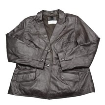 Jaclyn Smith Jacket Womens 18 Black Classic Fit Single Breasted Notch Lapel - £20.07 GBP