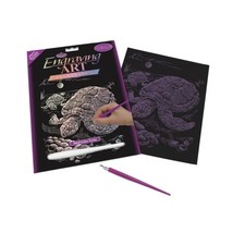 Royal and Langnickel Glow In The Dark Holographic Art A4 Size Sea Turtle... - €10,37 EUR