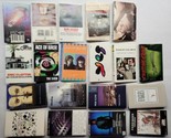 Cassette Tape Inserts Rock Led Zeppelin Pink Floyd Clapton Journey Ace o... - $29.69