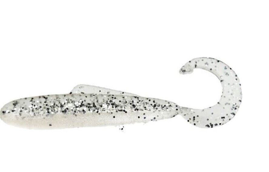 Bobby Garland Swimming Minnow Soft Bait, 2&quot; Long, Crystal, 5 Pack - $3.59