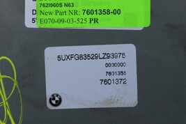09 BMW X6 4.4L ECU PCM PCU DDE DME Engine Computer Control Module 7601358 image 6