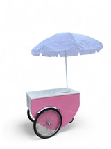 PINK PUSH CART COOLER CART COOLER PUSH CART PINK PUSH CART BEVERAGES CAR... - £3,811.38 GBP