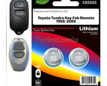 KEY FOB REMOTE Batteries (2) for 1998-2006 TOYOTA TUNDRA REPLACEMENT, FR... - £3.94 GBP