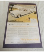 Awesome vintage 1955 Buick Magazine full page color advertisement - $25.00