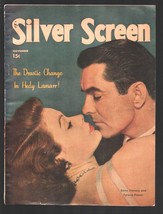 Silver Screen  11/1948-Gene Tierney &amp; Tyrone Power cover-Hedy Lamarr-Gary Coo... - £53.20 GBP