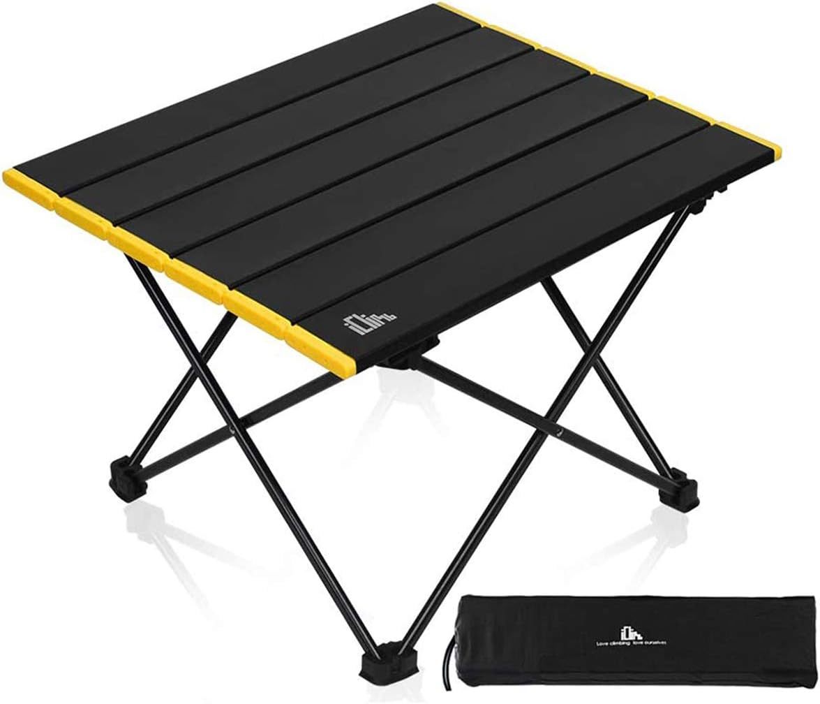 Iclimb Ultralight Compact Camping Alu. Folding Table With Carry Bag,, Bl... - $35.94