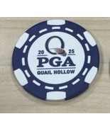 PGA Championship 2025  Clay Poker Chip Blue Poker Chip - 1pc - $4.25
