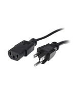 Startech PXT101146 6FT COMPUTER POWER CORD NEMA 5-15P TO C13 AC POWER MO... - $826.40 MXN