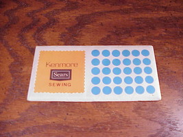 Set of Vintage Kenmore Sewing Feet Helpful Suggestion Cards, part no. 44... - $6.95