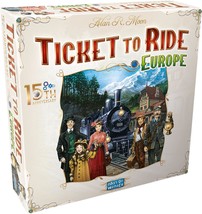 Ticket To Ride Europe 15th Anniversary Deluxe Edition Board - $158.60
