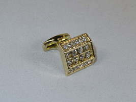 Men J.Valintin Cufflinks by Vitorofolo for French Cuff Shirt V39-74 Gold Diamond image 2
