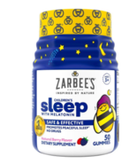 Zarbee&#39;s Children&#39;s Sleep Gummies with Melatonin Berry, Fragrance-Free 5... - £46.46 GBP