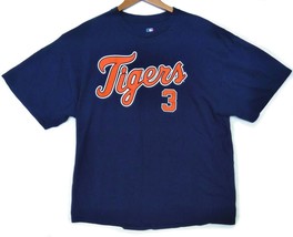 Detroit Tigers Ian Kinsler Size 2XL T-Shirt MLB Licensed Genuine Merchandise - £8.57 GBP