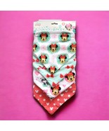 4 Pack Disney Minnie Mouse Bandana Bibs, Girls Shower Gift, Mickey C6 MP