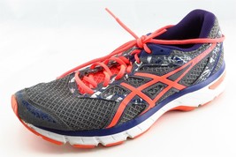 Asics Excite 4 Women Sz 11 M Gray Lace Up Running Fabric Shoe - £15.78 GBP