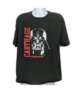 Star Wars Darth Vader Champion Carthage T-Shirt XXL Black Short Sleeve - £25.84 GBP