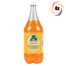 4x Bottles Jarritos Mango Natural Soda Real Sugar | 1.5L | Fast Shipping! - $38.10