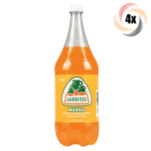 4x Bottles Jarritos Mango Natural Soda Real Sugar | 1.5L | Fast Shipping! - $740.51 MXN