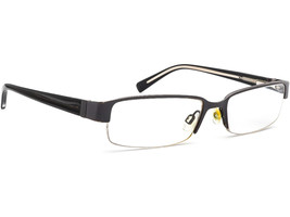 Nike Eyeglasses 5568 Gray Black Half Rim Frame 50[]16 135 - £40.05 GBP