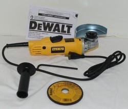 DeWalt DWE4120 9 Amp Corded 4-1/2&quot; Paddle Switch Small Angle Grinder - £67.94 GBP