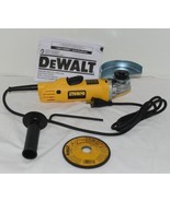 DeWalt DWE4120 9 Amp Corded 4-1/2&quot; Paddle Switch Small Angle Grinder - £67.64 GBP