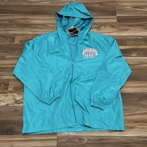 Friends TV Show Central Perk XL Teal Windbreaker Jacket Culturefly Size ... - $41.79